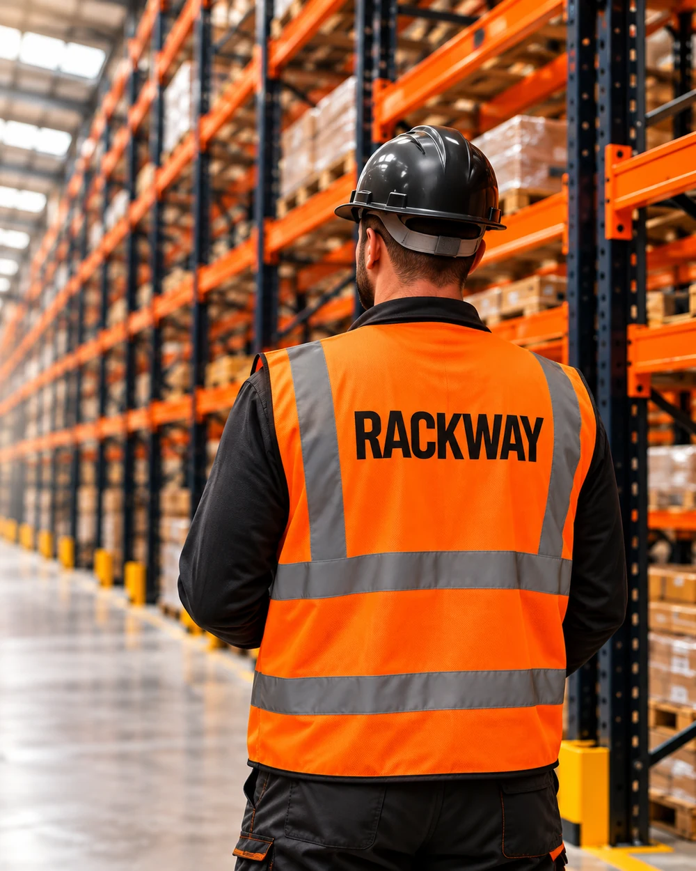 Rackway warehouse team member